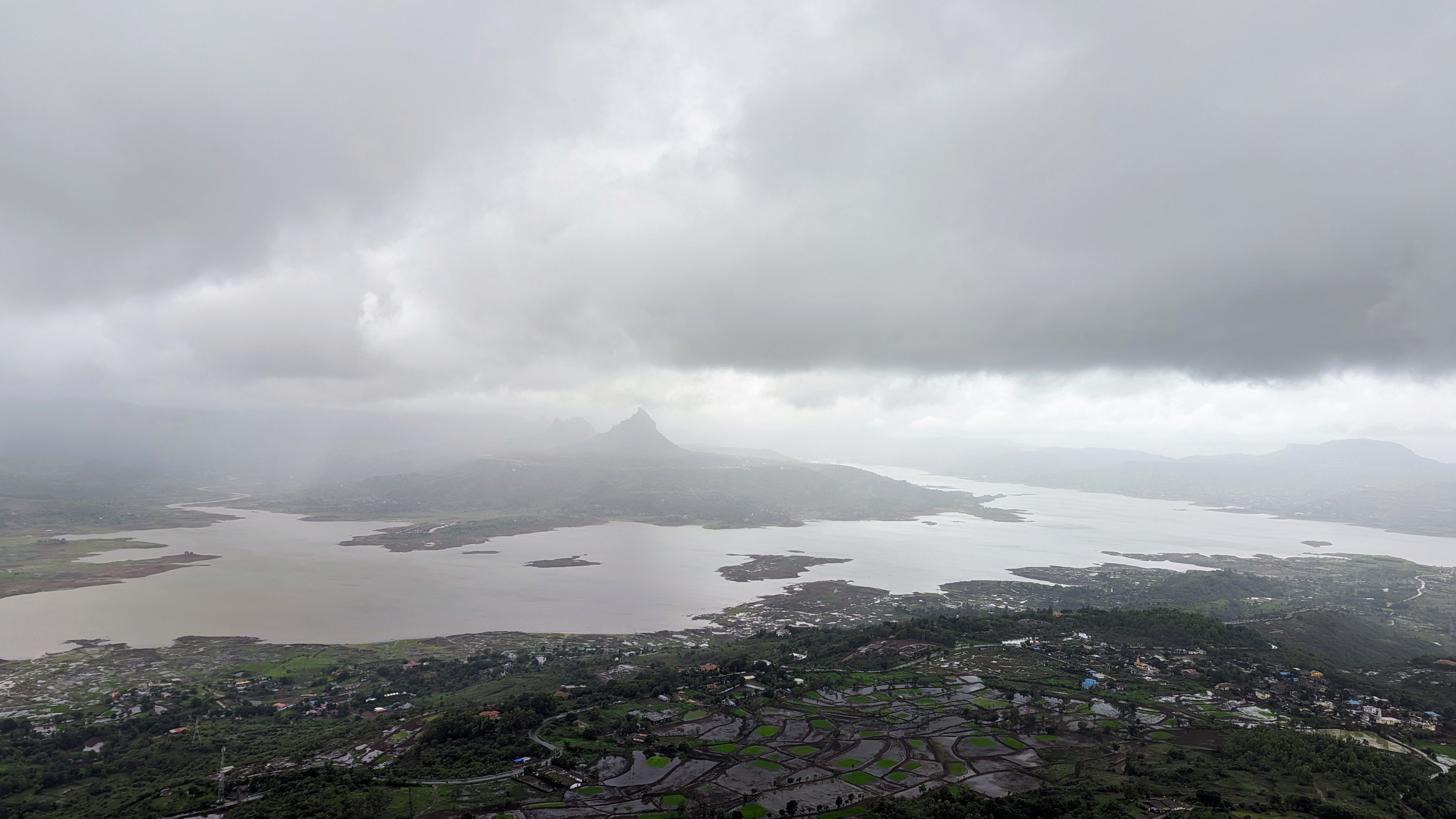 Tikona Fort view