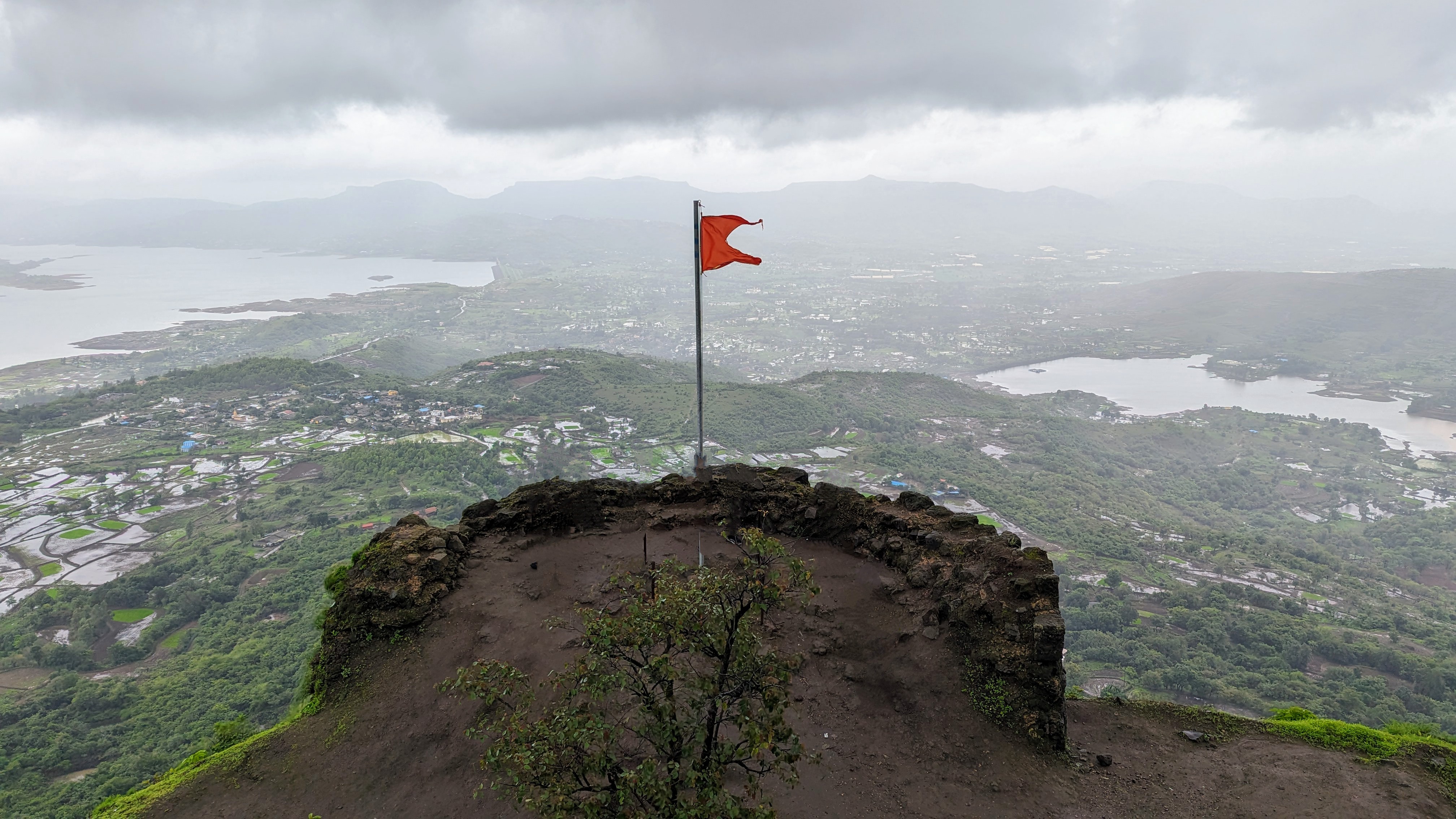 Tikona Fort view