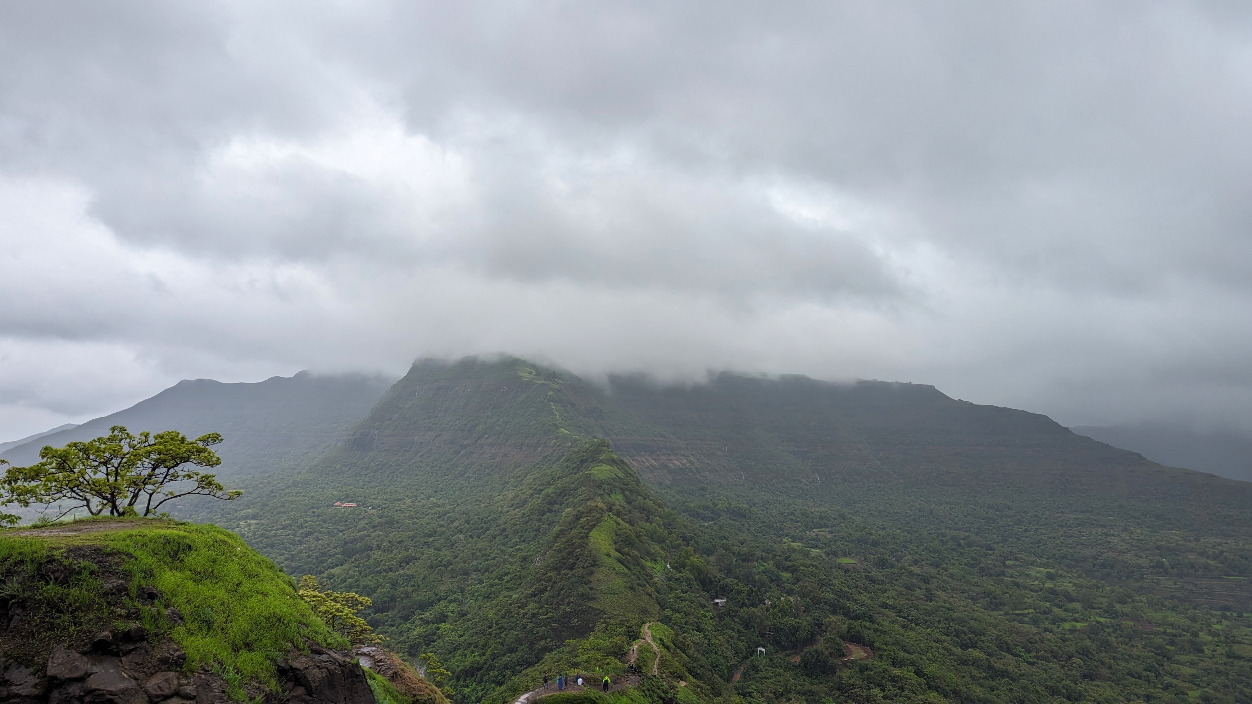 Tikona Fort view