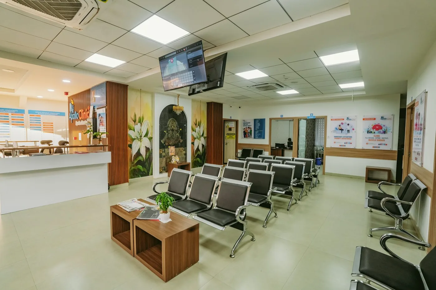 Apollo waiting area fit outs