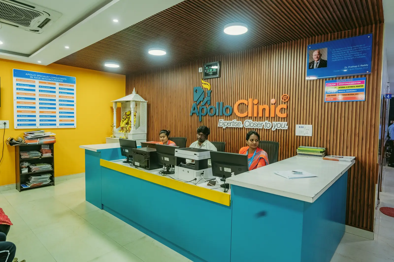 apolllo clinic interior designers