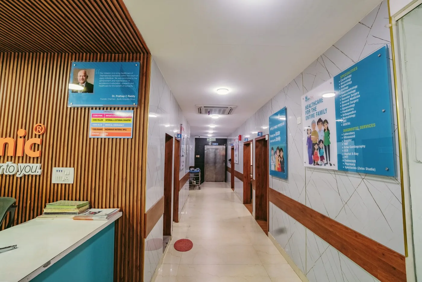 clinic interior design in hosa road, bangalore