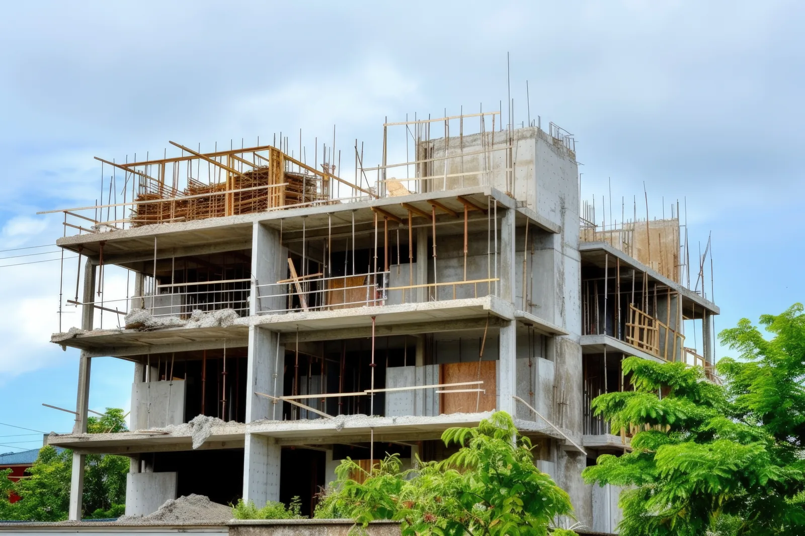 Residential construction detail by Candidscape